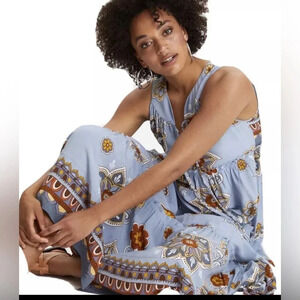 Odd Molly Cruising Around Long Tiered Dress